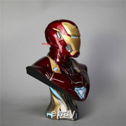 AvengersEndgame Iron Man MK50 1/2 Bust Statue Resin Figure Model Collectiable