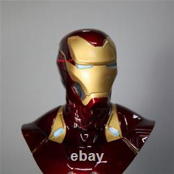 AvengersEndgame Iron Man MK50 1/2 Bust Statue Resin Figure Model Collectiable