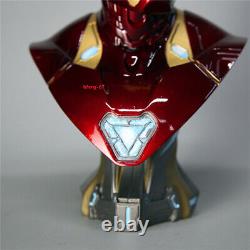 AvengersEndgame Iron Man MK50 1/2 Bust Statue Resin Figure Model Collectiable