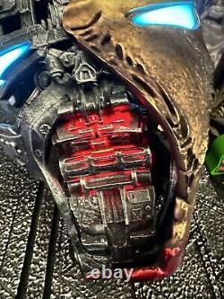 Beast Kingdom Iron Man Battle Damaged Helmet Statue Avengers Endgame