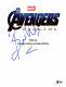 Benedict Wong Signed Autograph Avengers Endgame Full Script Beckett Bas