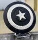 Black Captain America Shield Avengers Endgame Shield With Standing Stand Gift