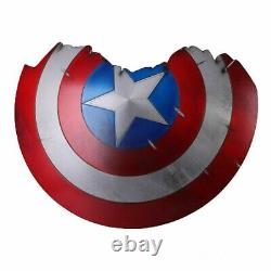 Broken Captain America Shield I Metal Prop Replica I Avengers Endgame