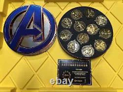 CINEPOLIS Avengers End Game Collector Keychain Set Limited Edition 392/3000