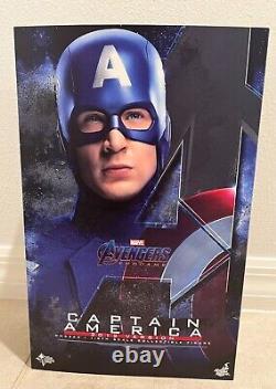 Captain America Avengers Endgame 2012 Hot Toys 1/6 Scale MMS563 New In Box