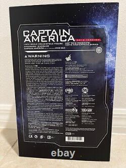 Captain America Avengers Endgame 2012 Hot Toys 1/6 Scale MMS563 New In Box