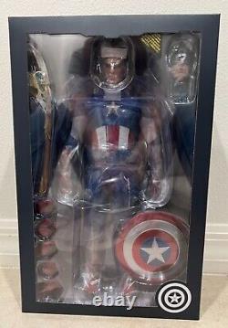 Captain America Avengers Endgame 2012 Hot Toys 1/6 Scale MMS563 New In Box