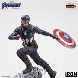 Captain America Avengers Endgame Deluxe Art 1/10 Statue Cosplay Action Figures