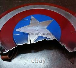 Captain America Broken Shield Handmade Avengers Endgame Shield Replica Prop
