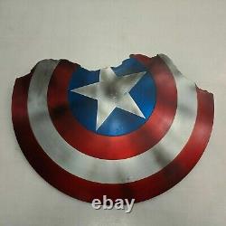 Captain America Broken Shield Metal Prop Replica Avengers Endgame