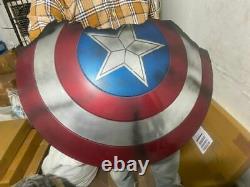 Captain America Broken Shield Metal Prop Replica Avengers Endgame LK