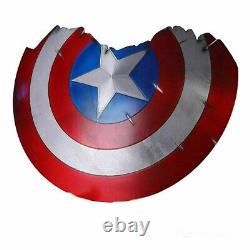 Captain America Metal Broken Shield Prop Replica Avengers Endgame Marvel PROP