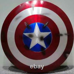 Captain America Shield Avengers Endgame Cosplay Prop Replica Battle Damage Ver