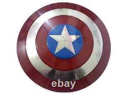 Captain America Shield Endgame Avengers Metal Iran Steel 18 Gage 22 inch Gift