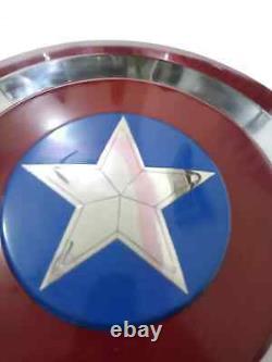 Captain America Shield Endgame Avengers Metal Iran Steel 18 Gage 22 inch Gift