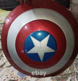 Captain America Vibranium Shield Metal Prop Replica Avengers Endgame