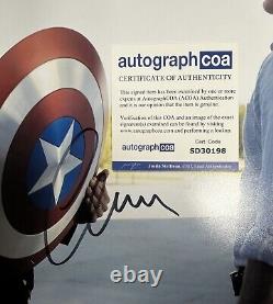 Chris Evans'AVENGERS ENDGAME' Captain America Signed 11x14 Photo ACOA