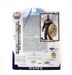 Chris Evans Captain America Avengers Endgame Auto Signed Action Figure PSA/DNA