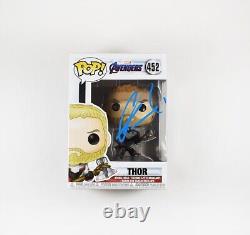 Chris Hemsworth Avengers Endgame #452 Autographed Signed Funko Pop PSA/DNA COA