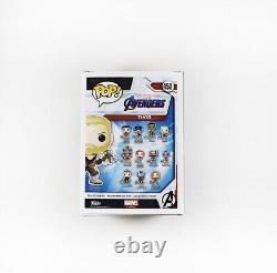 Chris Hemsworth Avengers Endgame #452 Autographed Signed Funko Pop PSA/DNA COA