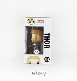 Chris Hemsworth Avengers Endgame #452 Autographed Signed Funko Pop PSA/DNA COA