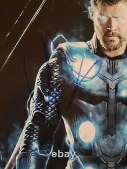 Chris Hemsworth Avengers Endgame Autographed Signed 8x10 Photo PSA/DNA COA