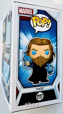Chris Hemsworth Marvel Avengers Thor End Game Signed Funko #1117 PSA DNA ITP COA