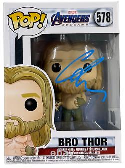 Chris Hemsworth Signed Bro Thor Funko 578 Avengers Endgame Autograph Beckett