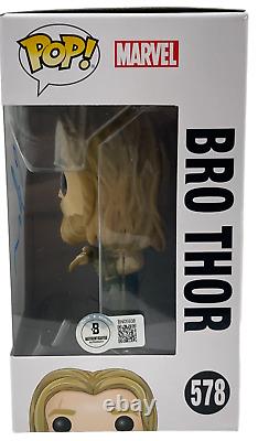 Chris Hemsworth Signed Bro Thor Funko 578 Avengers Endgame Autograph Beckett