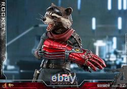 Clearance Sale! Hot Toys 1/6 Avengers Endgame Mms548 Rocket Collectible Figure