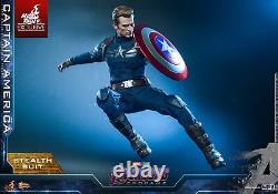 Dhl Express Hot Toys 1/6 Avengers Endgame Mms607 Captain America Action Figure