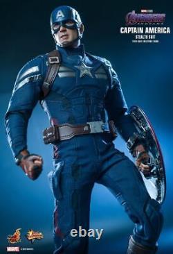 Dhl Express Hot Toys 1/6 Avengers Endgame Mms607 Captain America Action Figure
