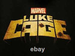 Free Avengers Endgame Promo Jacket + Marvel Luke Cage Netflix Tv Crew XL Hoodie