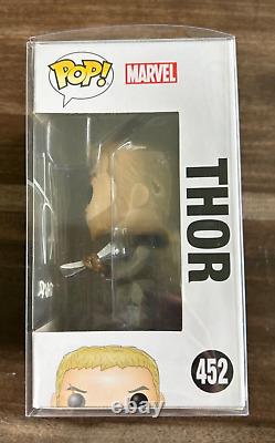 Funko Pop! Marvel Avengers Endgame Thor Vinyl #452 Signed Chris Hemsworth