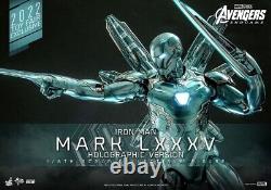 HOT TOYS Avengers Endgame Iron Man Mark LXXXV 12 in Action Figure MMS646D45