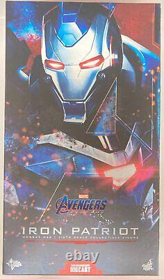 HOTTOYS MOVIE MASTERPIECE DIECAST/AVENGERS ENDGAME MMS547D3 Iron Patriot/IR