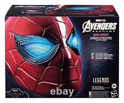 Hasbro Marvel Legends Avengers Endgame Iron Spider Electronic Power Helmet