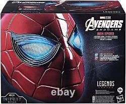 Hasbro Marvel Studios Avengers Endgame Iron Spider Electronic Helmet F0201 New