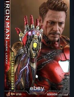 Hot Toys 1/6 AVENGERS ENDGAME IRON MAN MARK LXXXV BATTLE DAMAGED VERSION