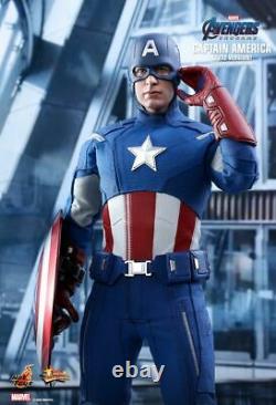 Hot Toys 1/6 Avengers Endgame Mms563 Captain America 2012 Version Action Figure