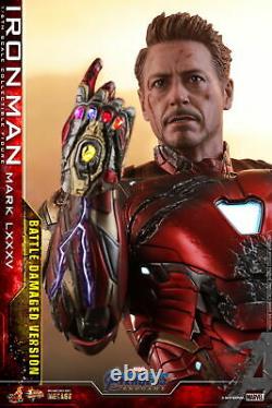 Hot Toys 1/6 Iron Man Mark LXXXV Avengers Endgame Battle Damaged MMS543D33 figur
