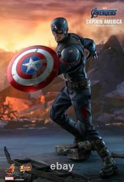 Hot Toys 1/6 MMS536 Avengers Endgame Captain America Statue Movie Model New