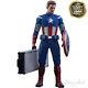 Hot Toys Avengers Endgame Captain America 1/6 Action Figure With Tracking New