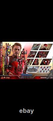 Hot Toys Avengers Endgame Iron Man Mark LXXXV 85 Battle Damaged 1/6 Scale Figure