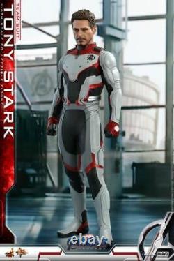 Hot Toys Avengers Endgame Movie Masterpiece 16 Figure Tony Stark Team Suit ver