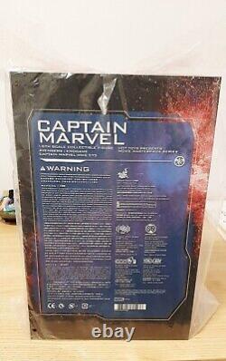 Hot Toys Captain Marvel Avengers Endgame 1/6 Scale Figure New In Shipper Box