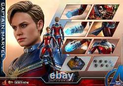 Hot Toys Captain Marvel Sixth Scale Figure Avengers Endgame Movie Masterpiece