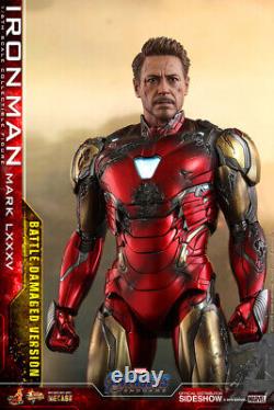 Hot Toys Endgame Iron Man Mark 85 LXXXV Battle Damaged 1/6 Scale Figure IN STOCK