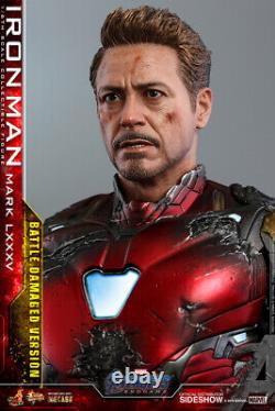 Hot Toys Endgame Iron Man Mark 85 LXXXV Battle Damaged 1/6 Scale Figure IN STOCK