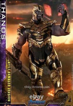 Hot Toys HT 1/6 MMS564 AvengersEndgame Thanos Battle Damaged Ver Action Figure